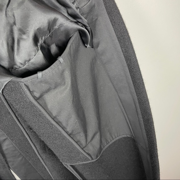 RARE Rick Owens Runway 2017 Wool Cape Zip Coat - Picture 12 of 16